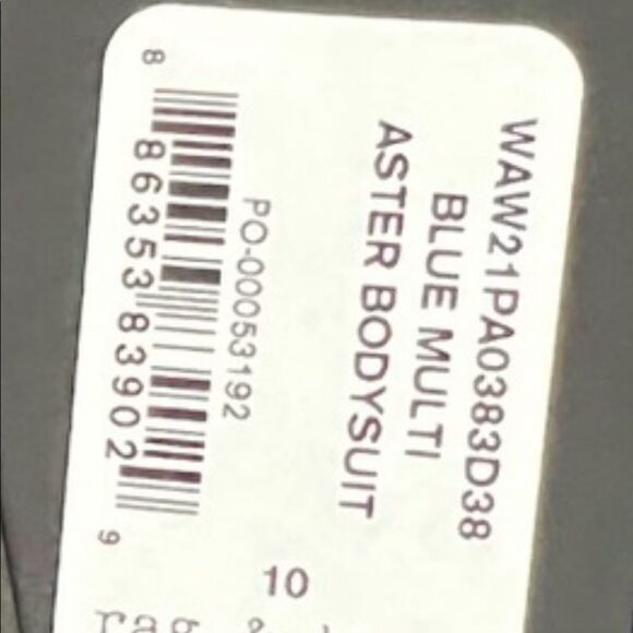 NEW rag and bone blue aster body suit! - Picture 5 of 13